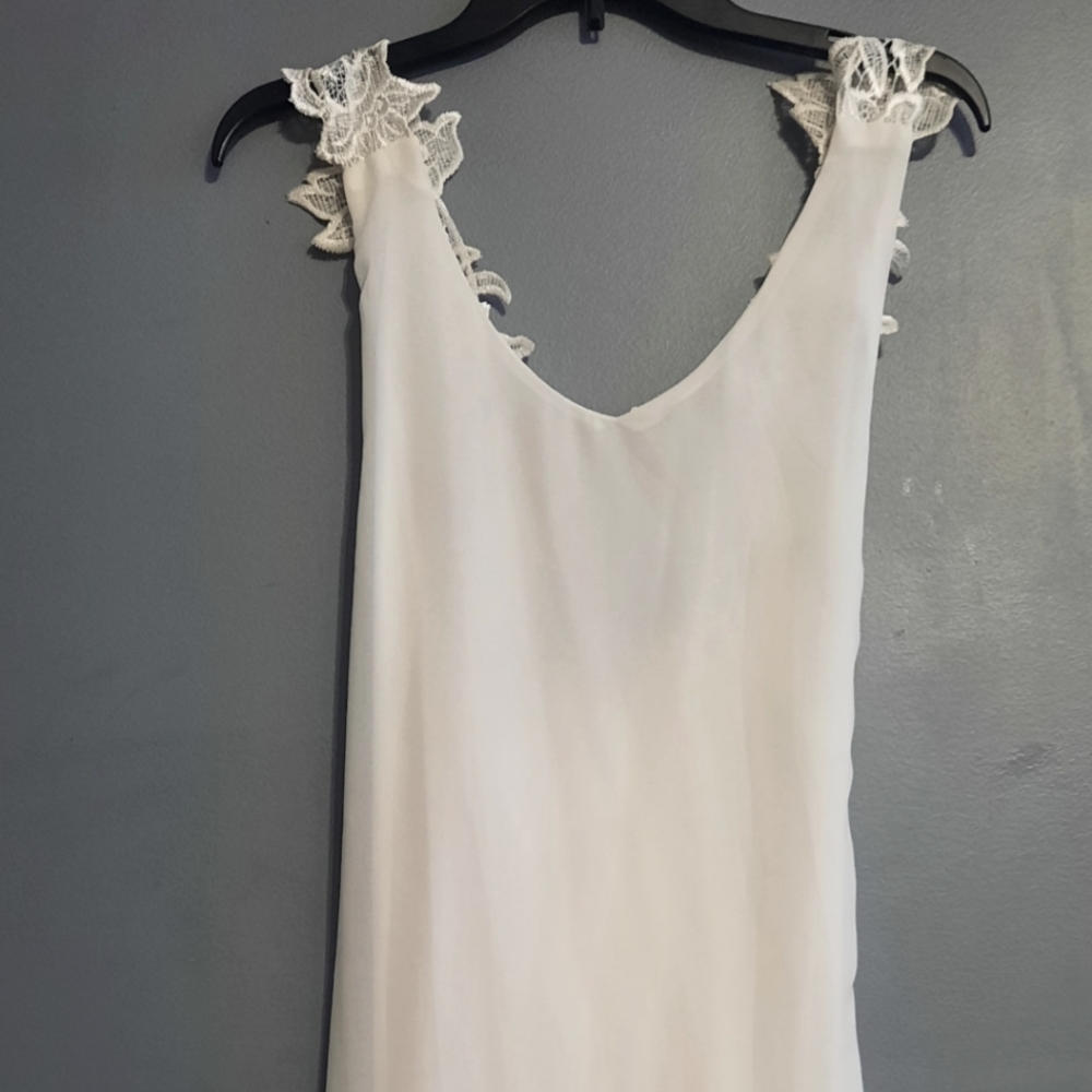White summer dress